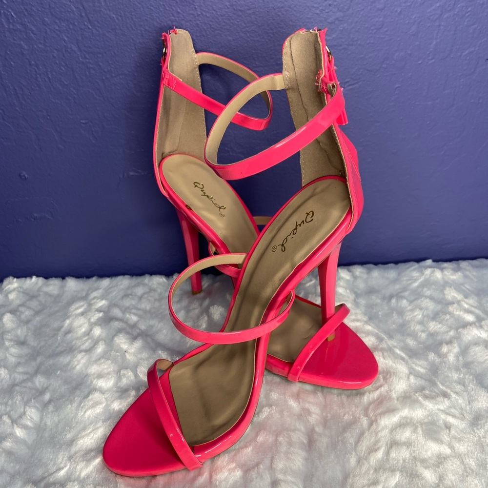 Hot Pink high heels